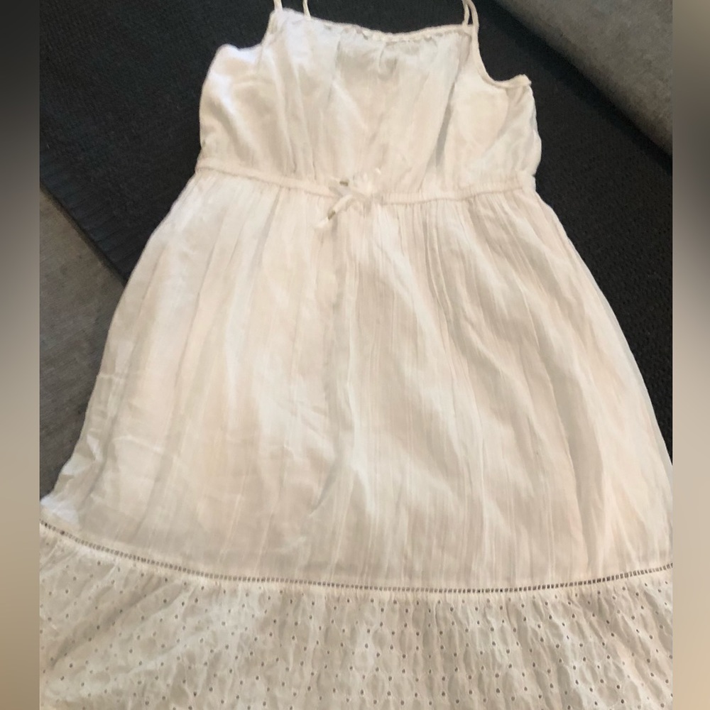 Cat & Jack girls white dress